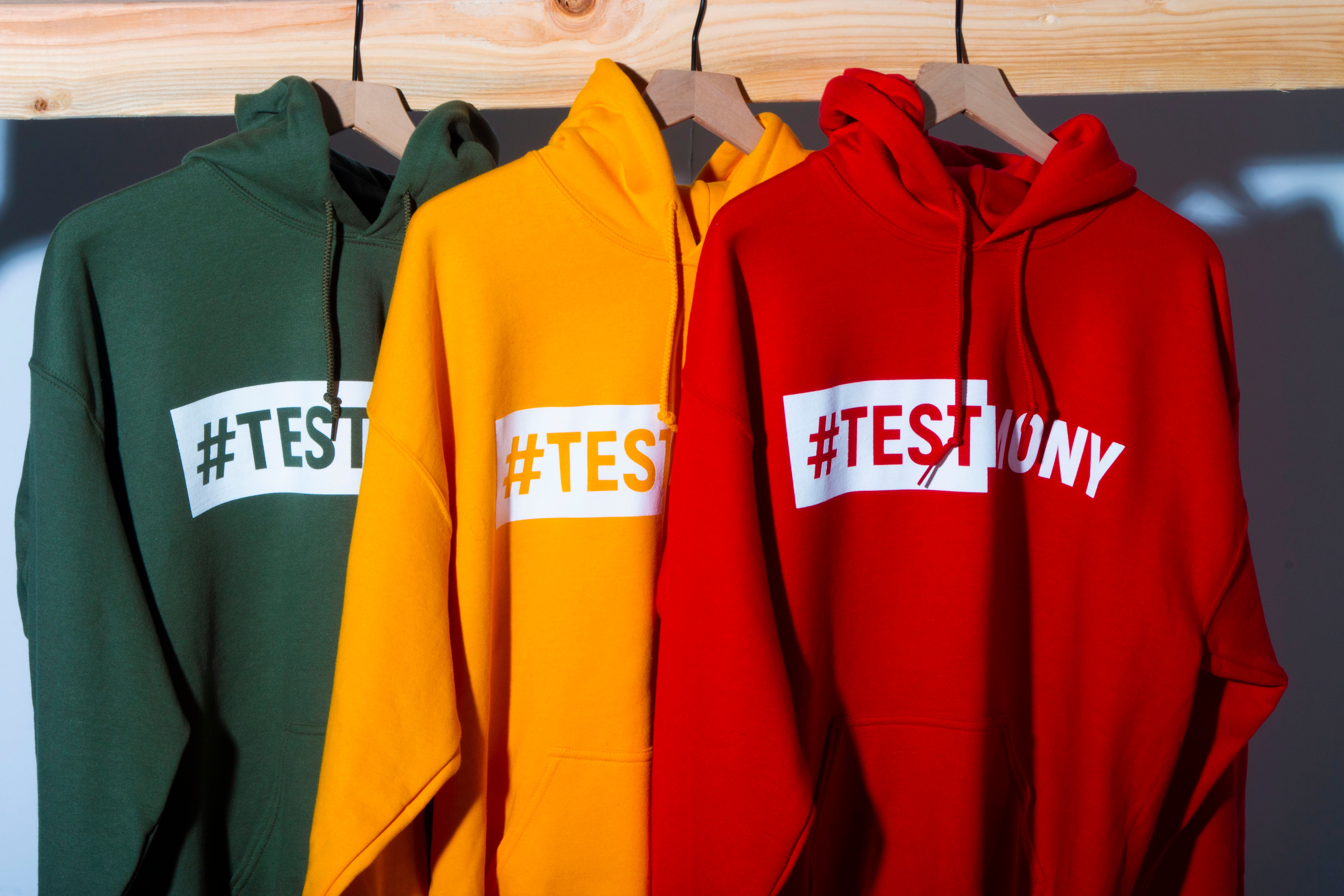 #MTT Adult Hoodie (Red, Gold, Green)